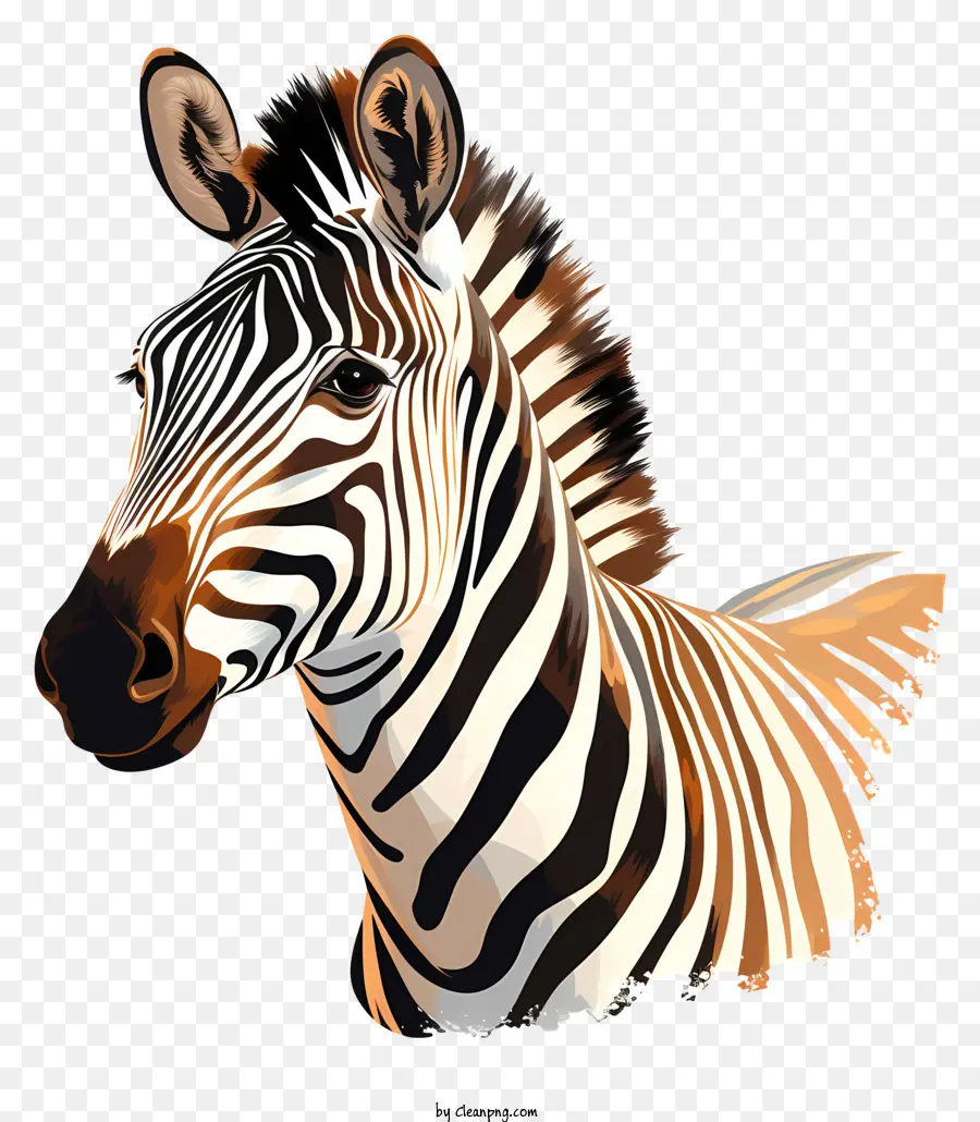 Zebra，Zebras Head PNG