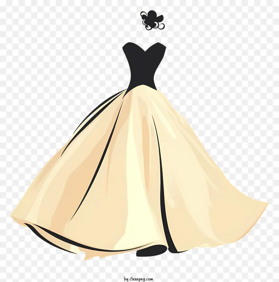 Dia Do Vestido，Vestido De Noite Preta PNG