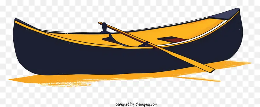 Canoa，Pequeno Barco De Madeira PNG