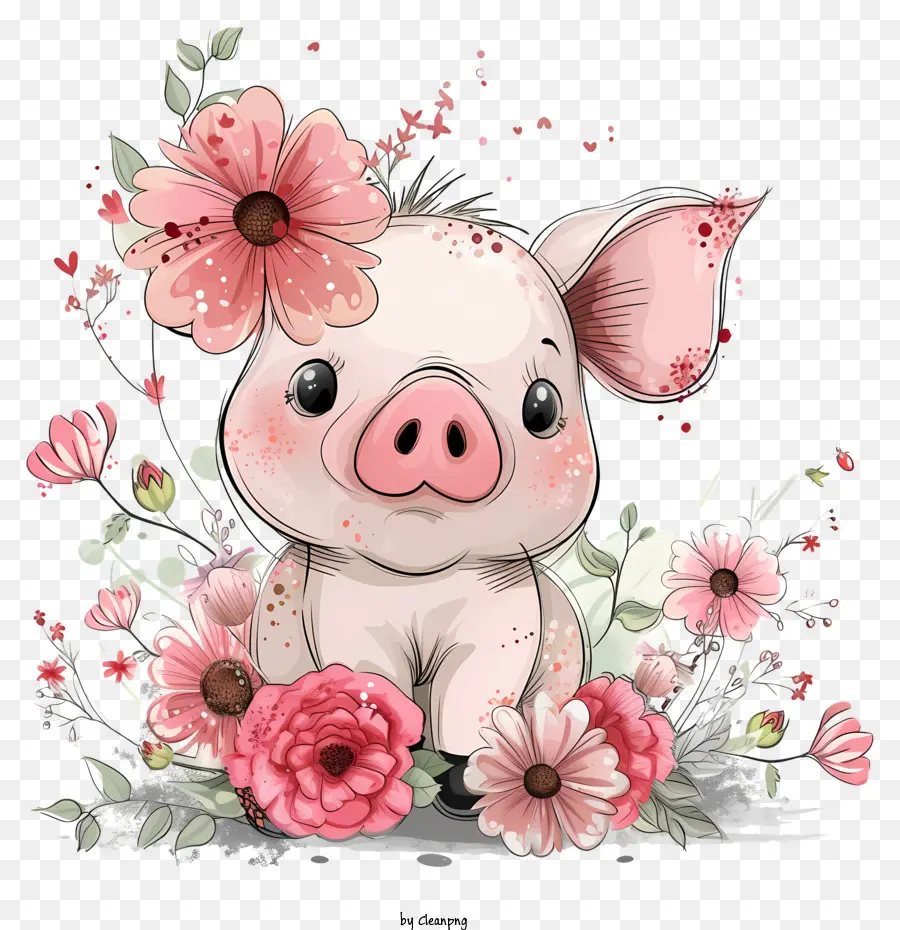 Dia Do Porco，Dos Desenhos Animados Do Porco PNG