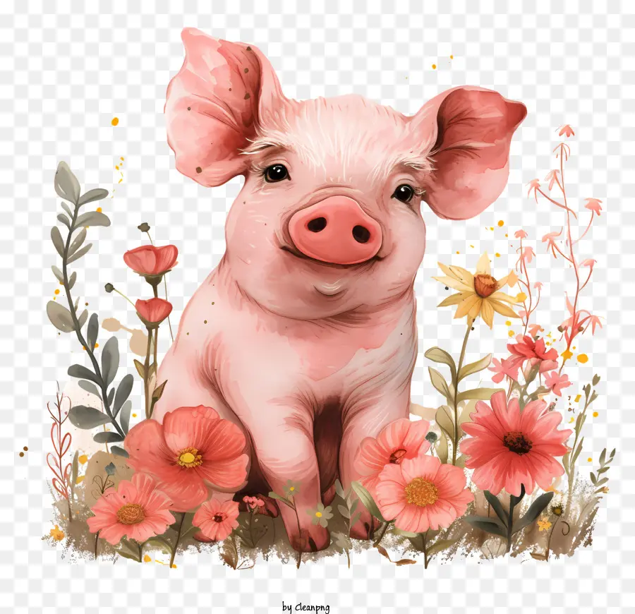Dia Do Porco，Dos Desenhos Animados Do Porco PNG