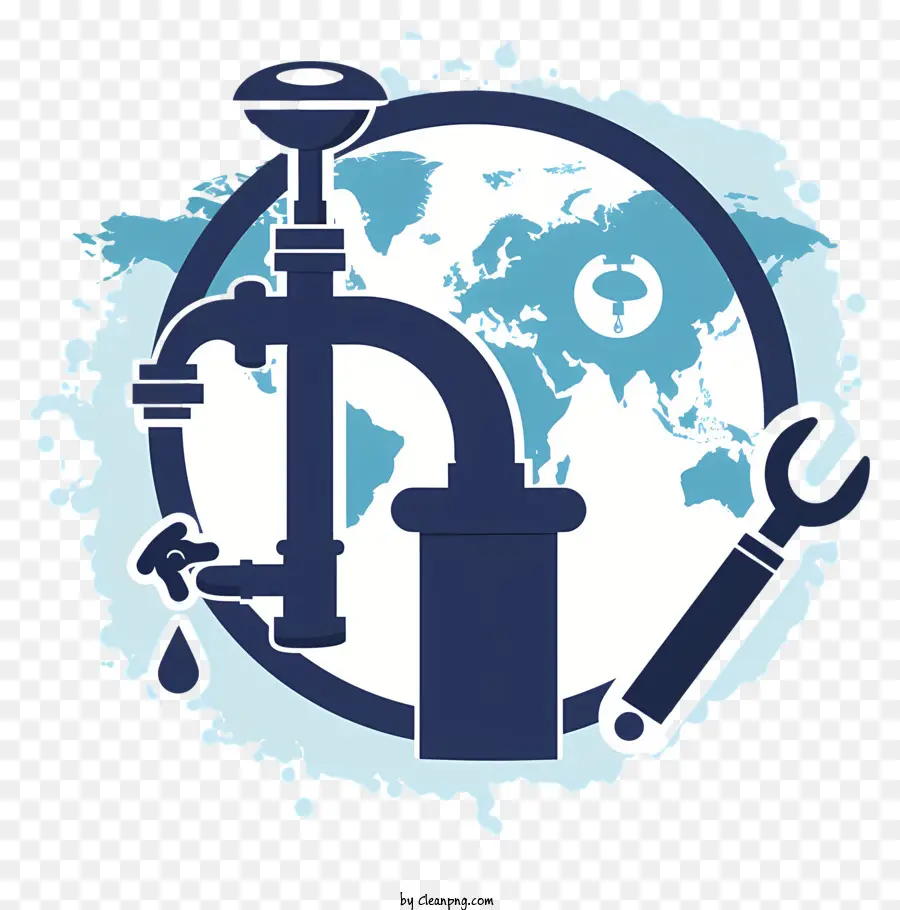Dia Do Encanamento Mundial，água Da Torneira PNG