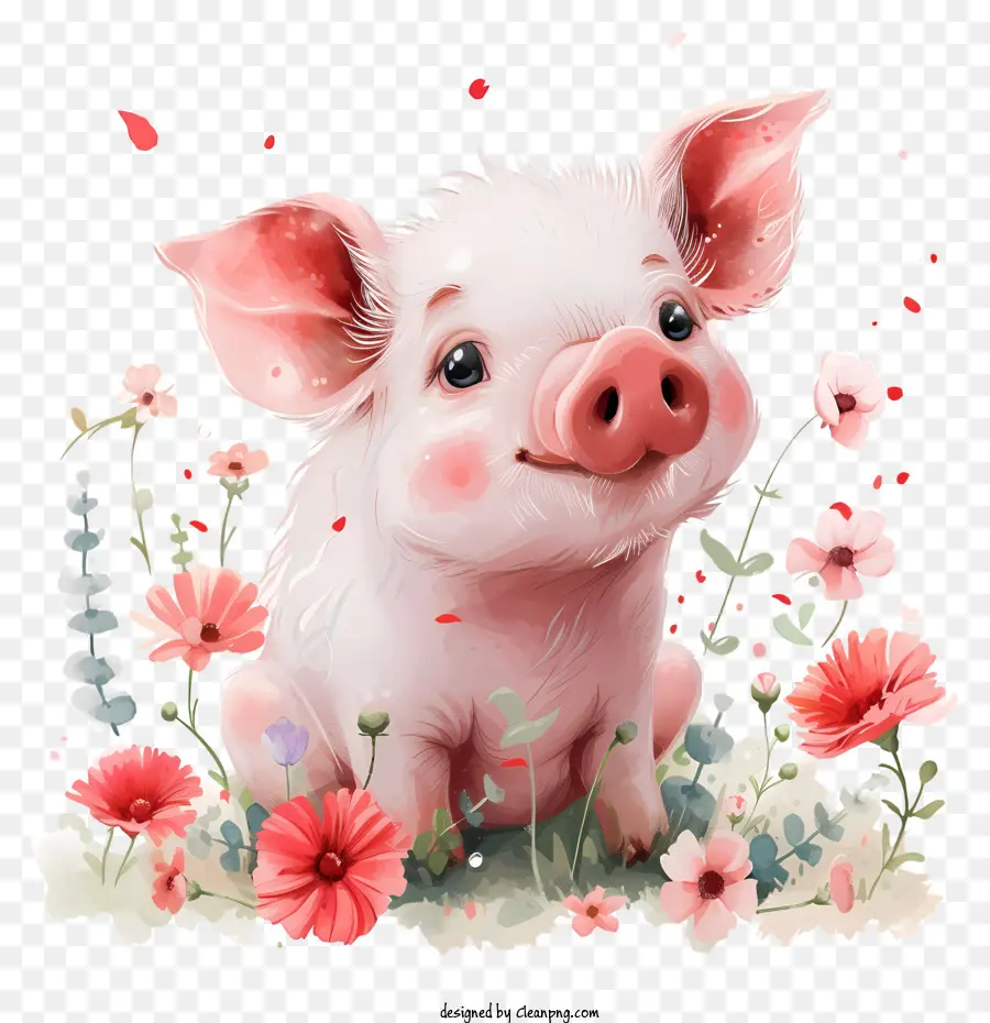 Dia Do Porco，Bonito Porco PNG
