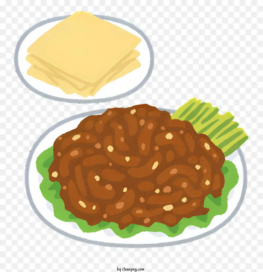 Comida，Prato De Carne PNG