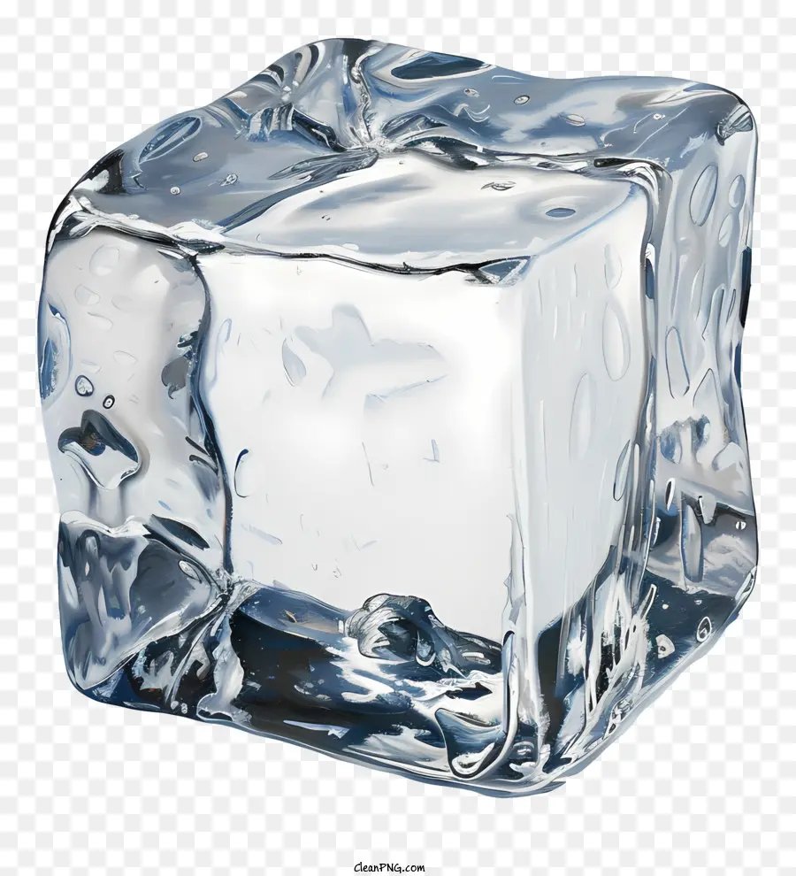 Cubo De Gelo，Cubo De Gelo De Vidro PNG
