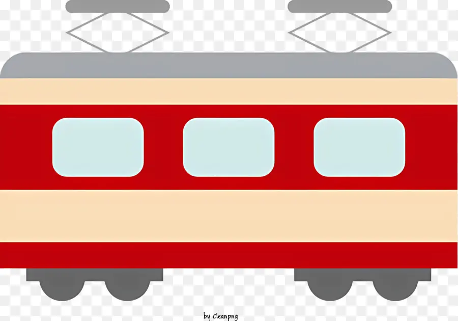 Trem，Vagão De Trem Verde PNG