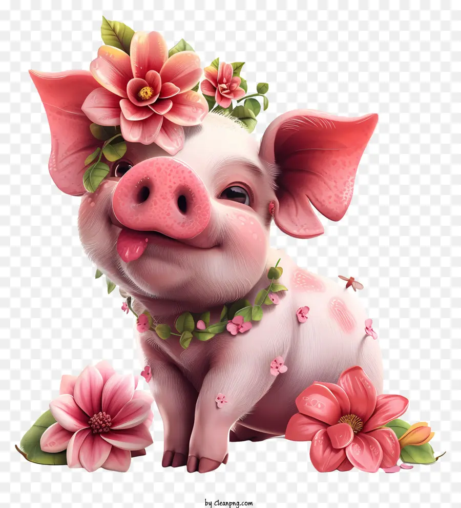 Dia Do Porco，Bonito Porco PNG