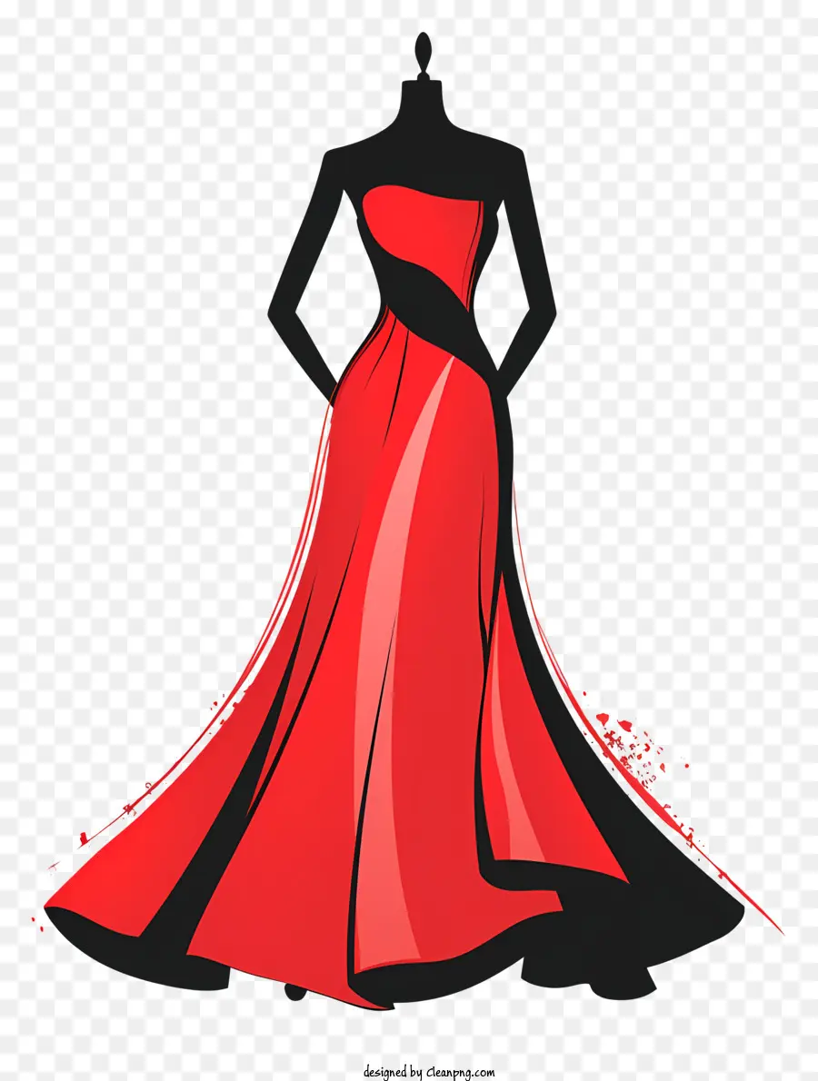 Dia Do Vestido，Vestido Vermelho PNG