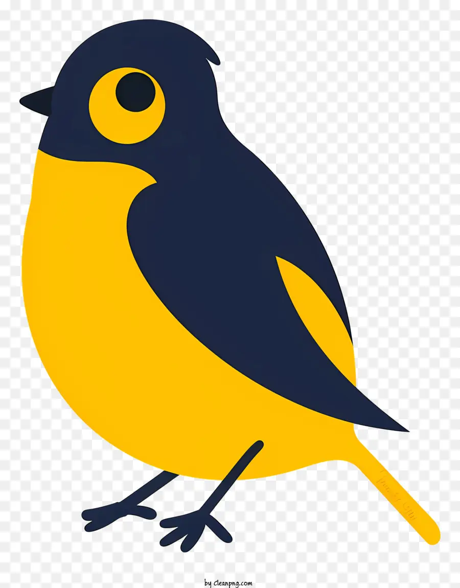 Cartoon Pássaro，Pequeno Pássaro Amarelo PNG