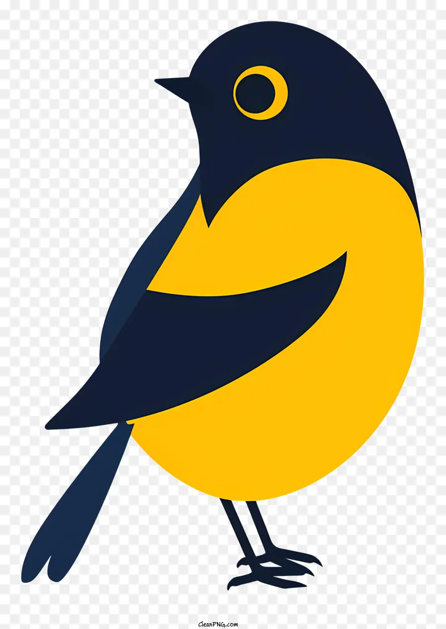 Cartoon Pássaro，Pequeno Pássaro Amarelo PNG