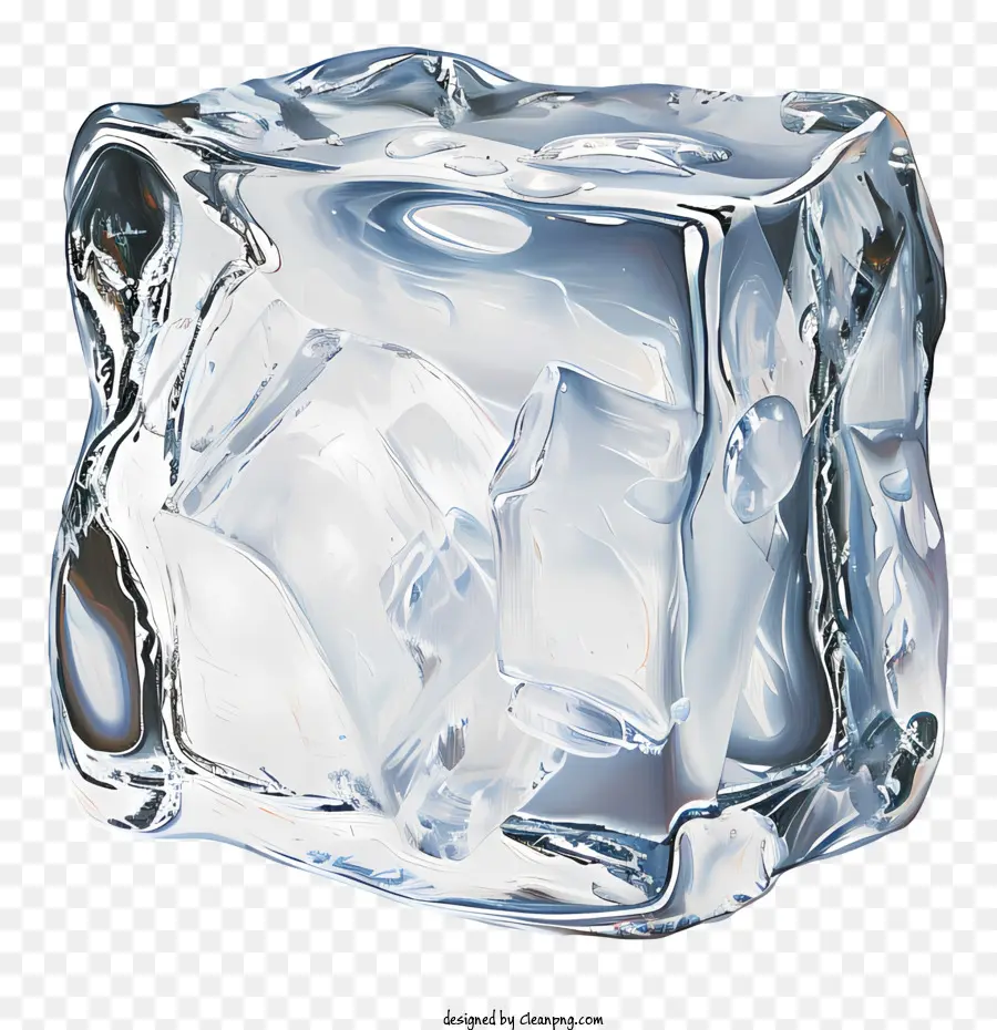 Cubo De Gelo，Transparente Gelo PNG