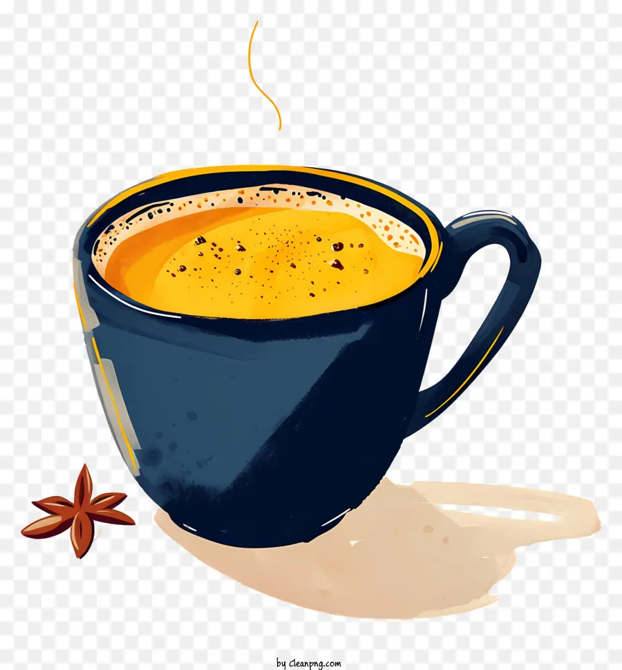 Chá De Masala Chai，Imagem Em Aquarela PNG