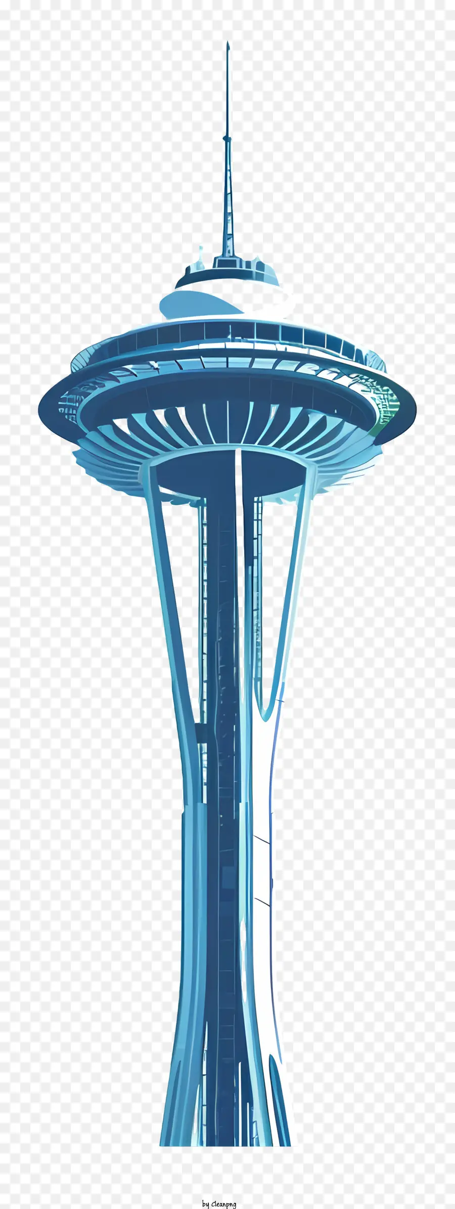 Space Needle，Torre PNG