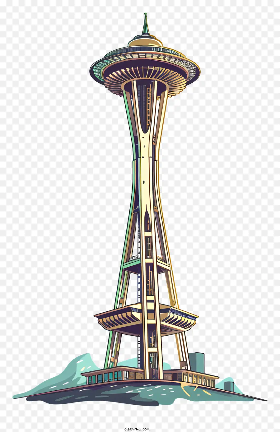 Space Needle，Seattle PNG