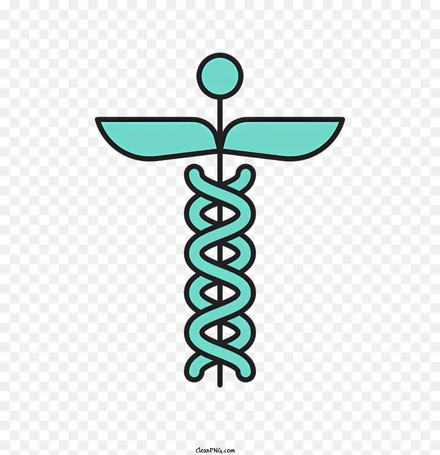 Ícone De Caduceus，Símbolo Caduceus PNG