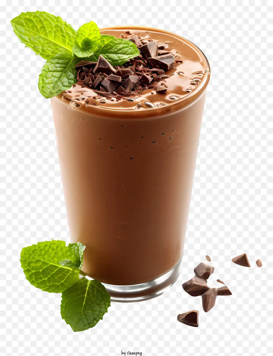 Dia Da Hortelã De Chocolate，Milkshake De Chocolate PNG