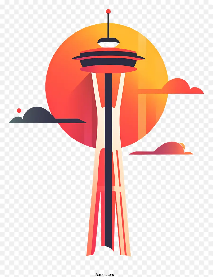 Space Needle，Seattle PNG