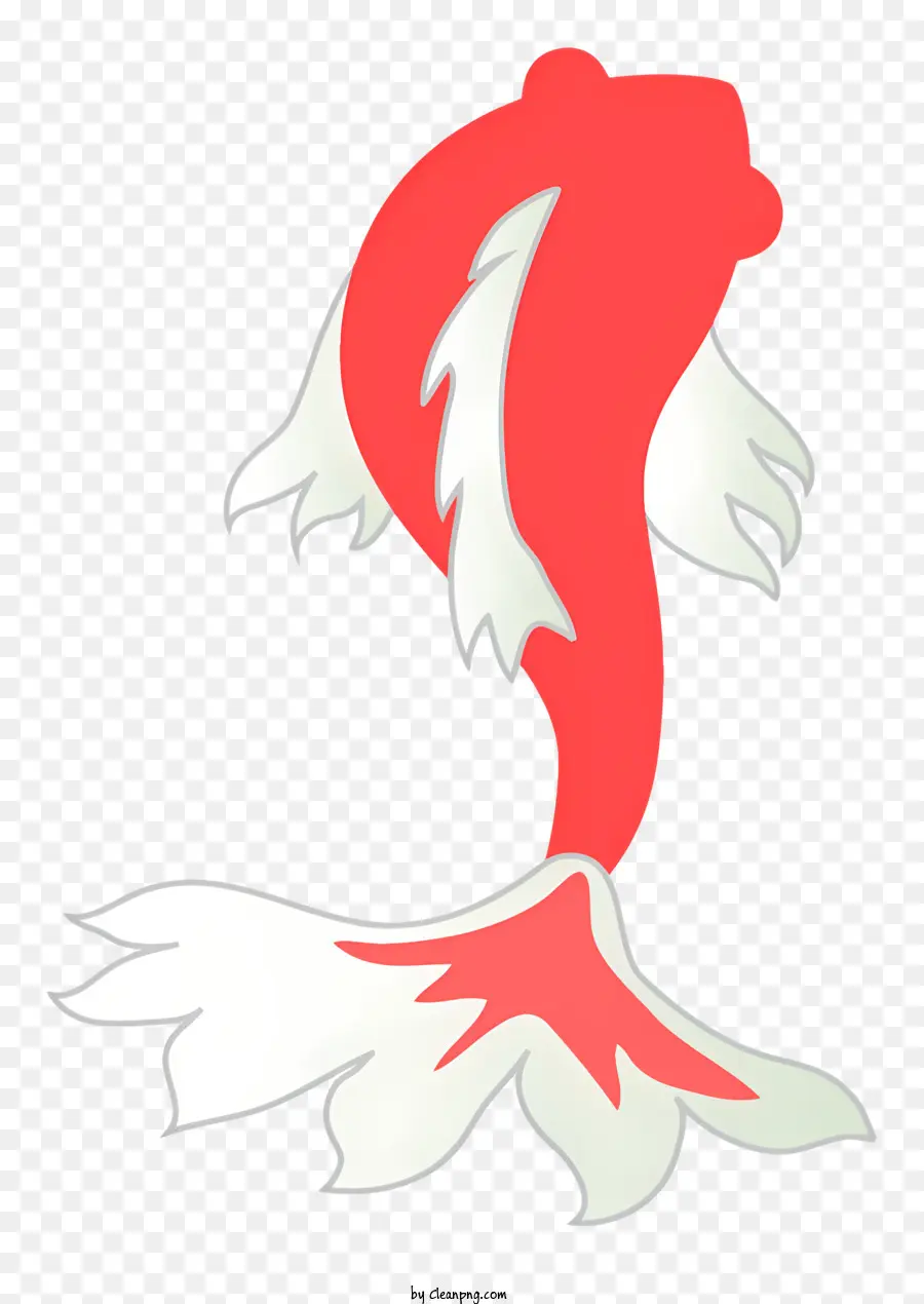 Peixe Dourado，Peixe Vermelho E Branco PNG