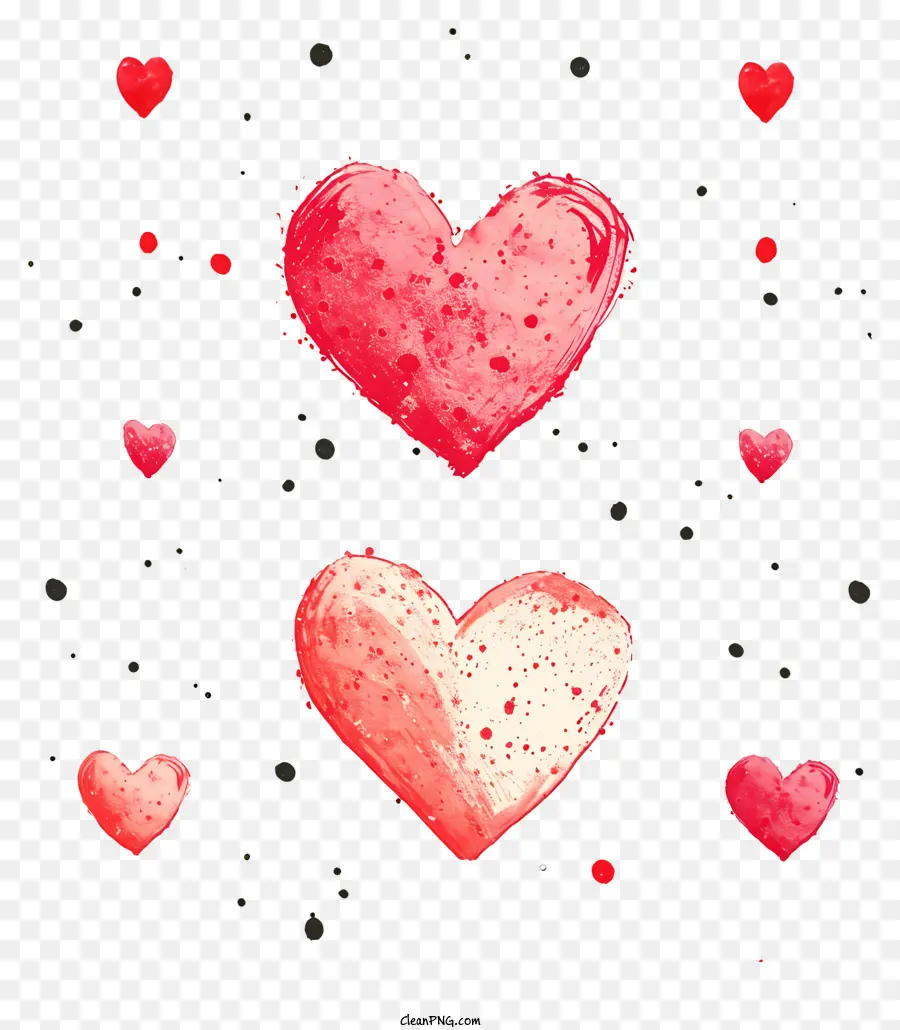 Fundo Do Padrão Cardíaco，Amor PNG