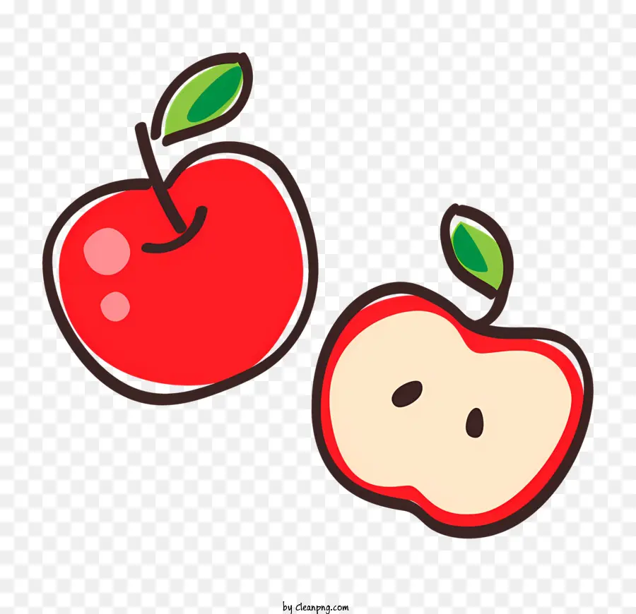A Red Apple，Apple PNG