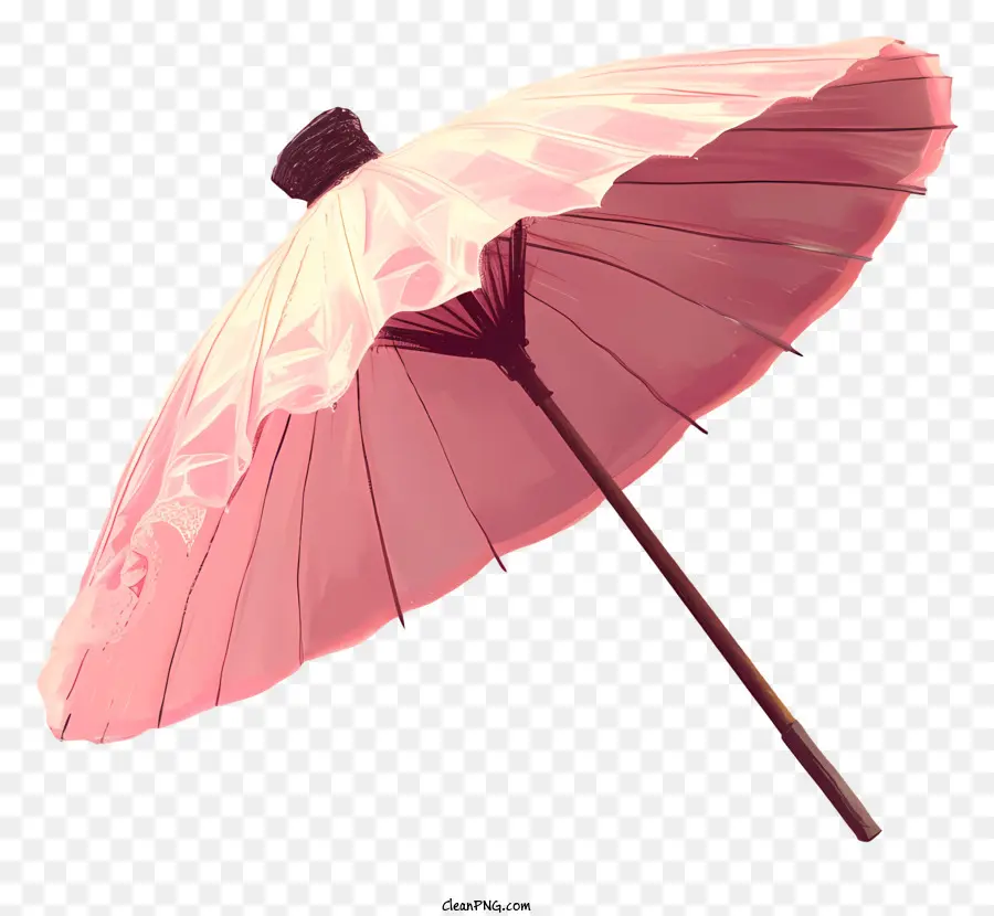 Parasol De Papel Rosa，Guarda Chuva Cor De Rosa PNG