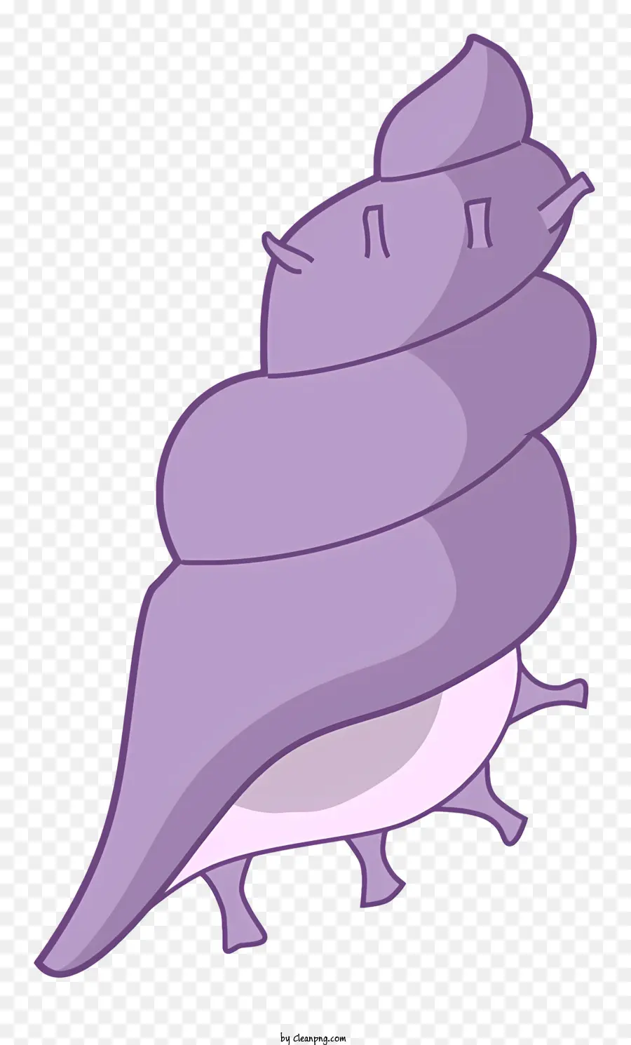 Concha，Caracol De Desenho Animado PNG