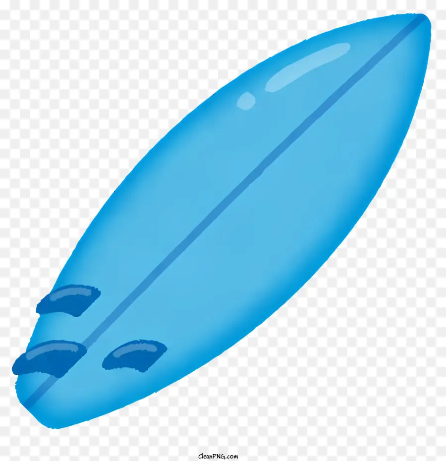 Elementos Esportivos，Surfboard Azul PNG