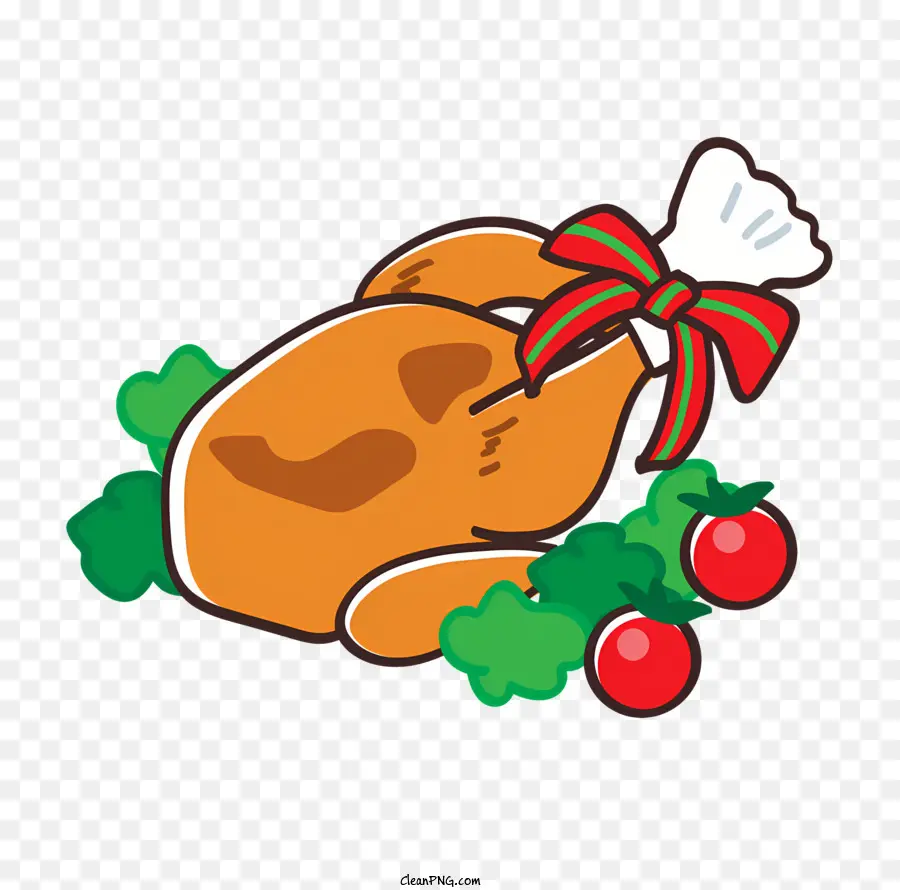 Frango Assado De Natal，Frango Assado PNG