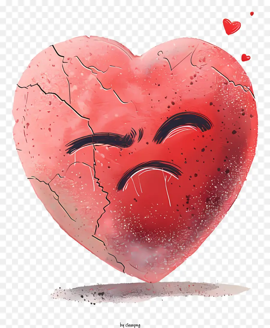Coração Emoji，Coração Quebrantado PNG