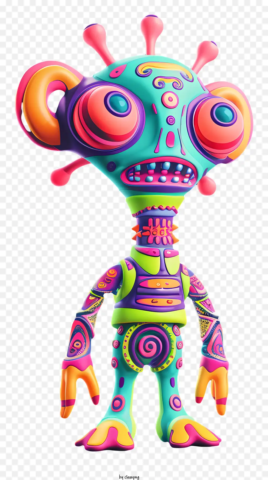 Alien Hominid，Personagem Animado PNG