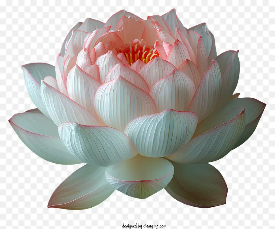 Flor De Lótus，Cor De Rosa Lotus PNG