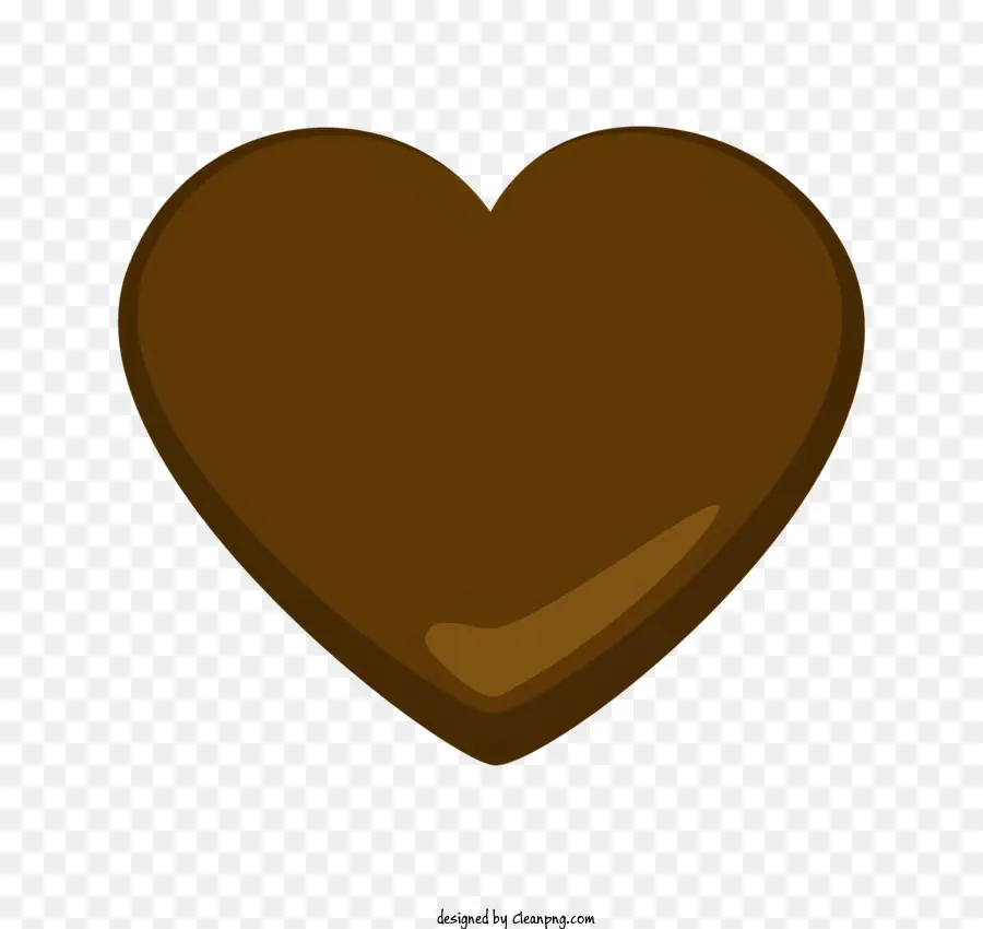 Chocolate Coração，Coração De Cacau PNG