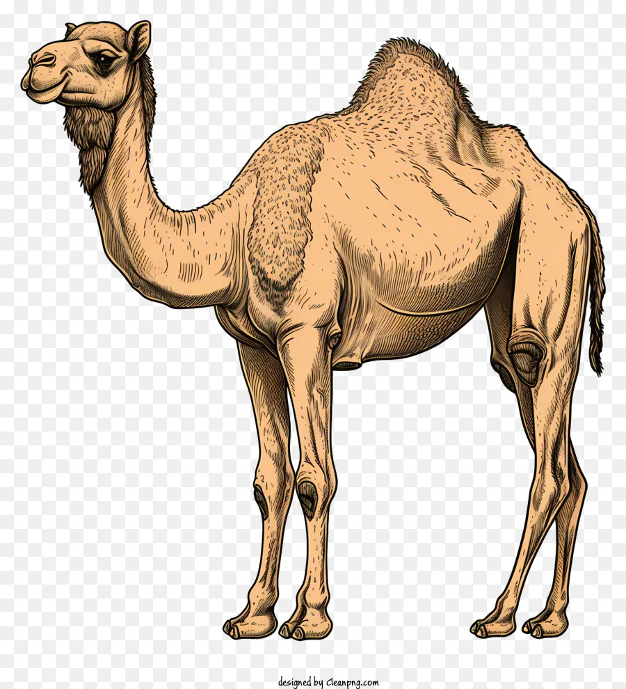 Camelo，Pernas Traseiras PNG