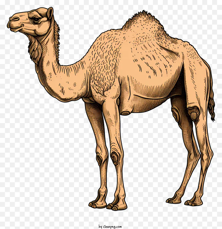 Camelo，Pescoço Longo PNG