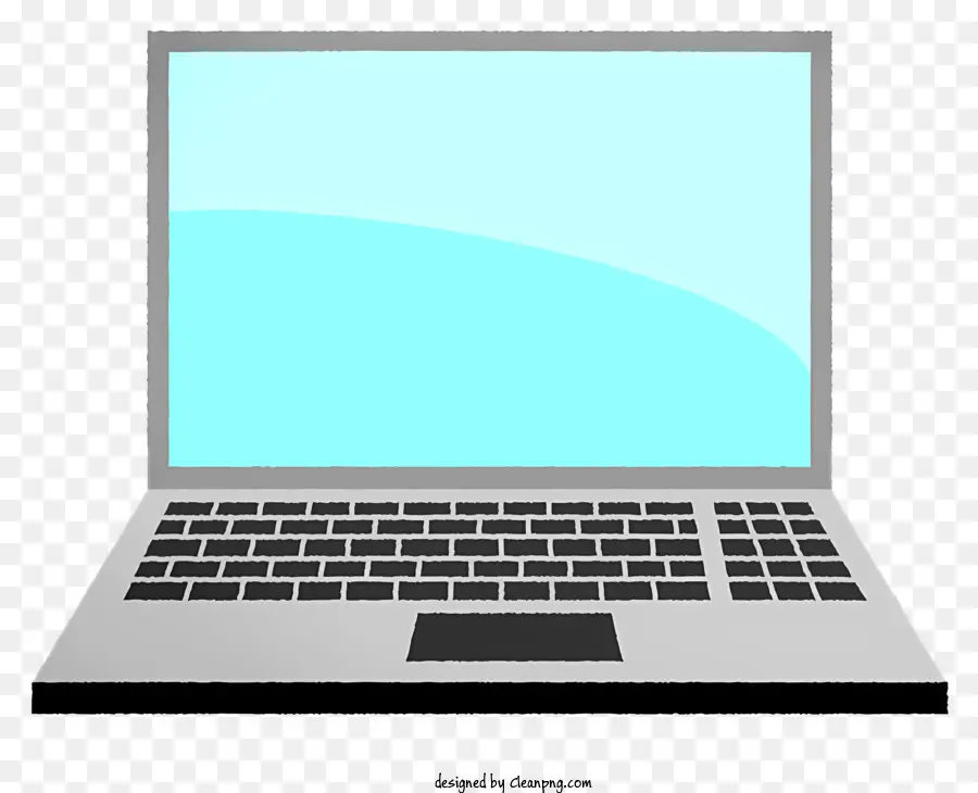 Laptop，Tela Azul PNG