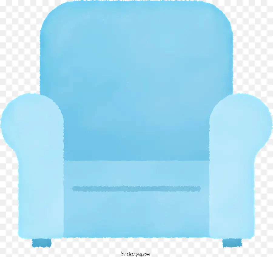 Móveis，Cadeira Blue Reclliner PNG