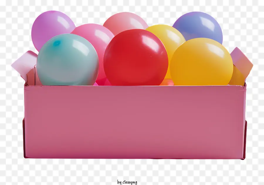 Balões，Caixa De Cartão PNG