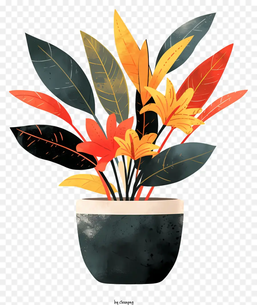 Moderno Vaso De Flores，Vaso Com Flores PNG