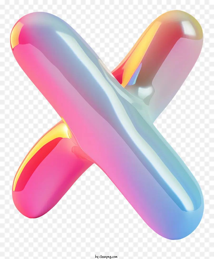 X Símbolo，Multicolorida PNG
