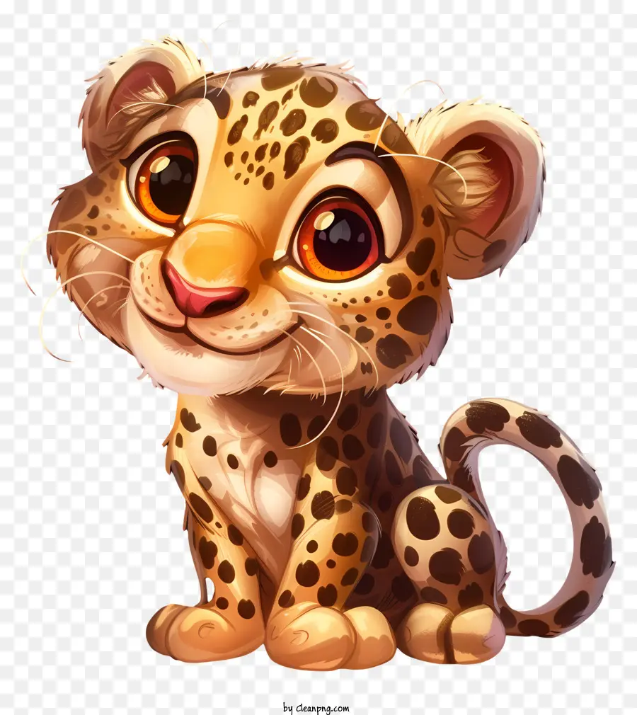 World Wildlife Dia，Cheetah Fofo PNG