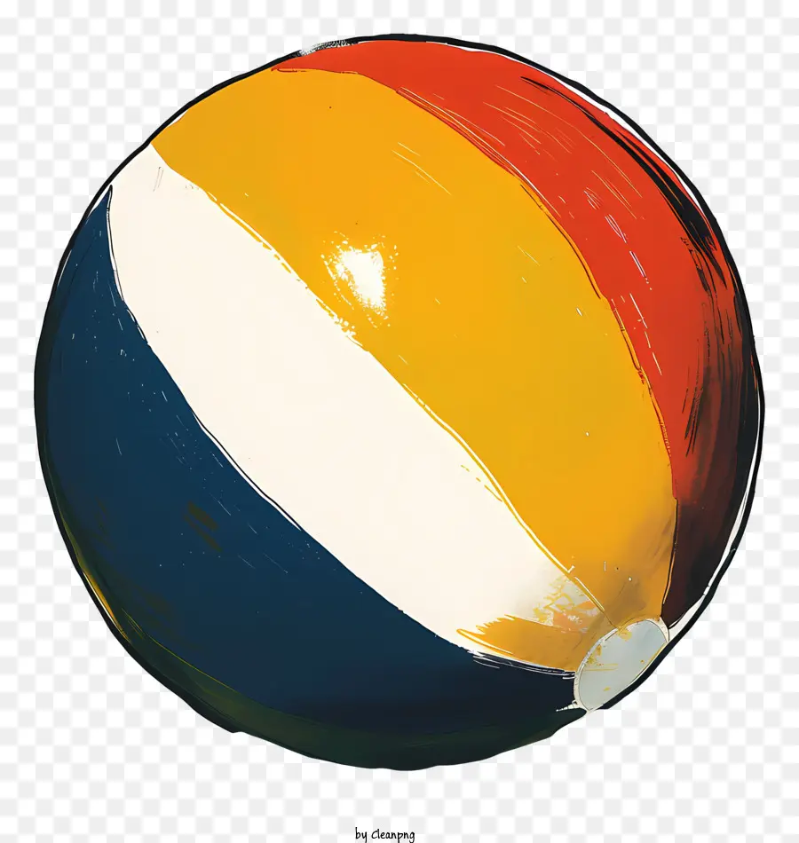 Bola De Praia，Colorido Bola PNG