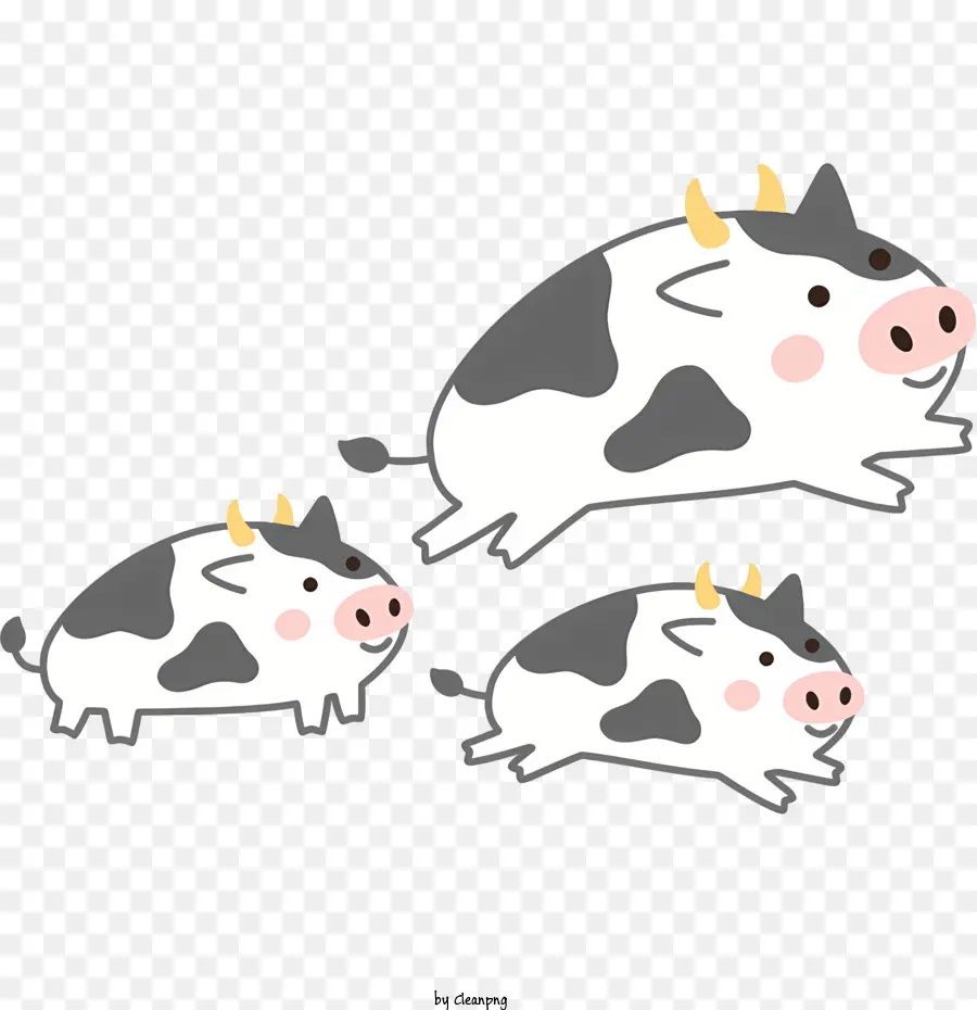 Cow，Vacas PNG