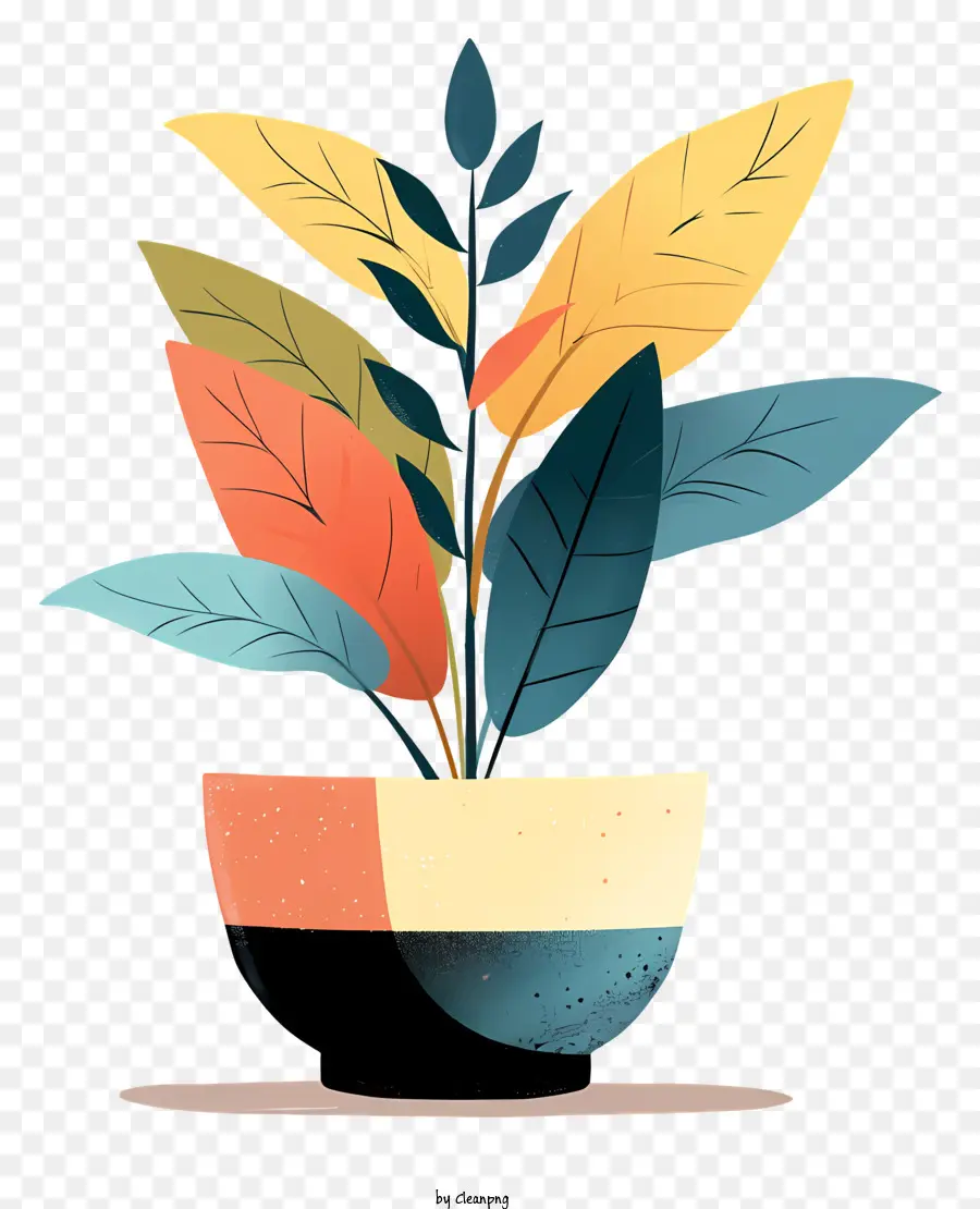 Moderno Vaso De Flores，Planta De Vaso PNG