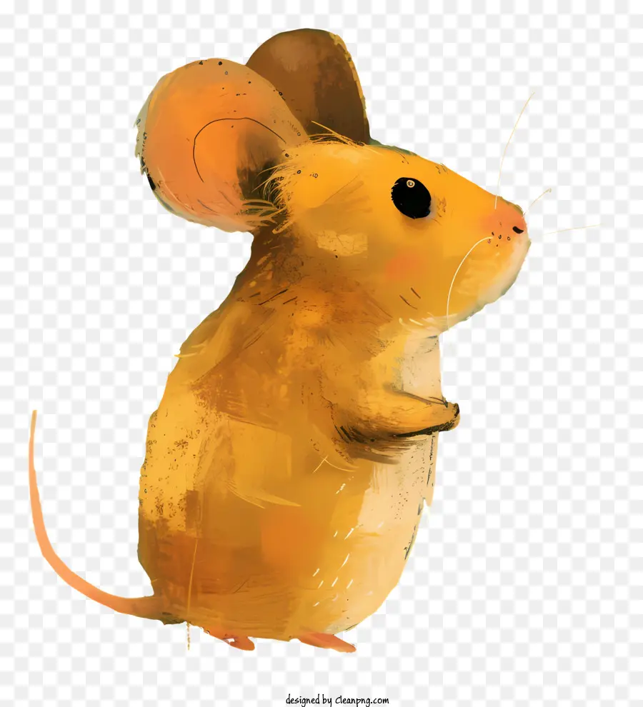 Rato Bonito，Obra De Arte Do Rato PNG