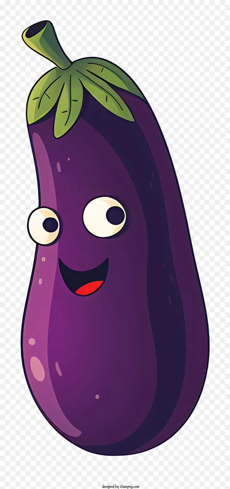 Cartoon Berinjela，Berinjela PNG