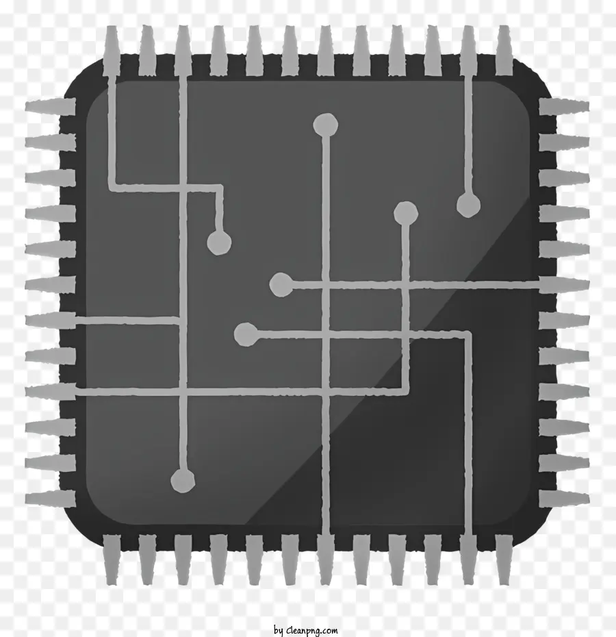 Semicondutores，Chip De Microprocessador De Silício PNG