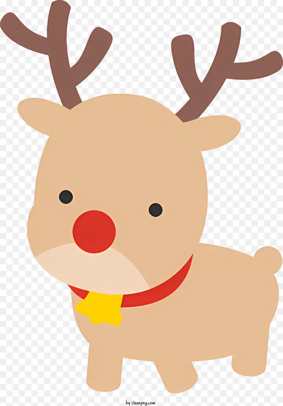 Deer，Cartoon Renas PNG