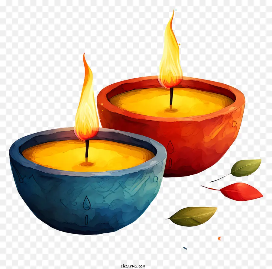 Lâmpada De Diwali，Velas Decorativas PNG
