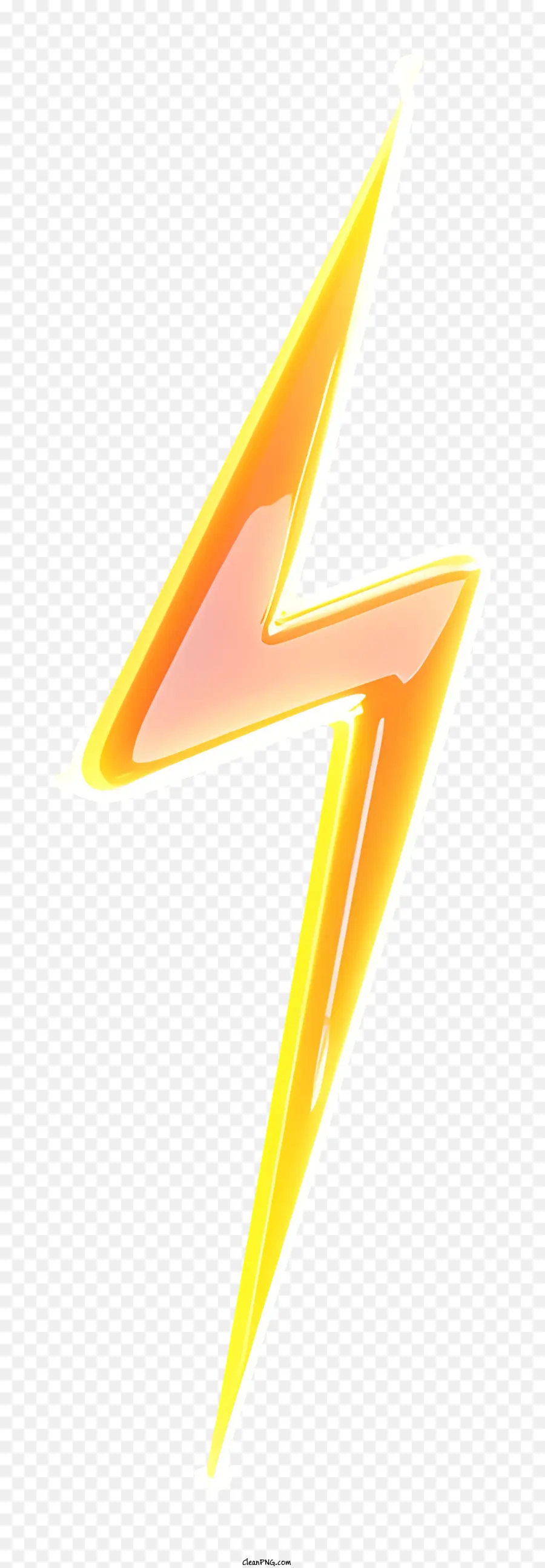 Amarelo Relâmpago，Lightning Bolt PNG