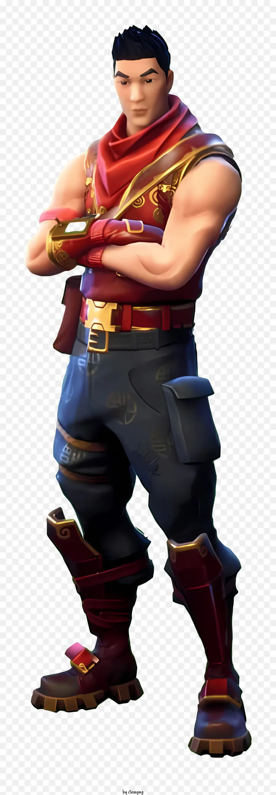 Fortnite，O Homem De Pé PNG